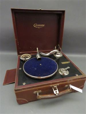 Koffergrammophon "Cremon", um 1920/30 - Kunst, Antiquitäten und Schmuck
