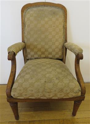 Biedermeierfauteuil um 1830 - Antiques, art and jewellery