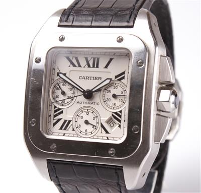 Cartier Santos 100 - Antiques, art and jewellery