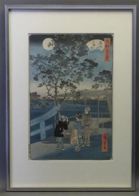 Utagawa Hiroshige II - Sommerauktion (Kunst & Antiquitäten)