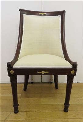Neoklassizistischer Sessel im Empirestil, 19./20. Jahrhundert - Kunst, Antiquitäten und Schmuck
