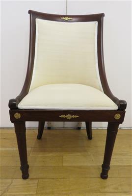 Neoklassizistischer Sessel im Empirestil, 19./20. Jahrhundert - Arte, antiquariato e gioielli
