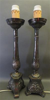 Paar Altar-Kerzenständer, 20. Jhdt. - Kunst, Antiquitäten und Schmuck