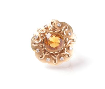 Diamantdamenring - Antiques, art and jewellery