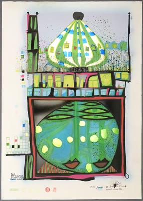 Friedensreich Hundertwasser - Arte moderna e contemporanea, grafica moderna