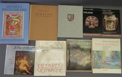 Konvolut von 9 Kunstbüchern 1944 - 2009: - Arte, antiquariato e gioielli