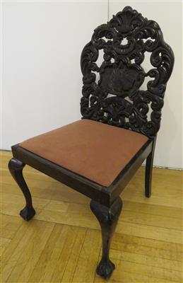 Sessel in englischer Stilform, Anfang 20. Jahrhundert - Arte, antiquariato e gioielli