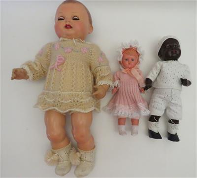 Drei Puppenkinder - Kunst und Antiquitäten