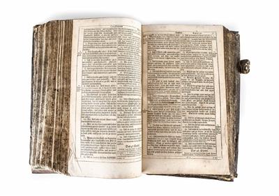 Lutherbibel aus 1707: - Kunst und Antiquitäten