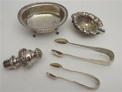 Konvolut Silbergegenstände, - Antiques, art and jewellery