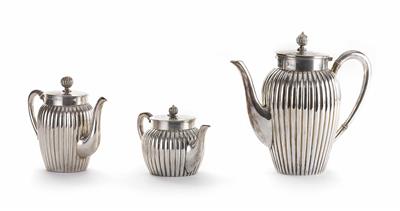Drei Stuttgarter Teekannen um 1900 - Kunst, Antiquitäten und Schmuck