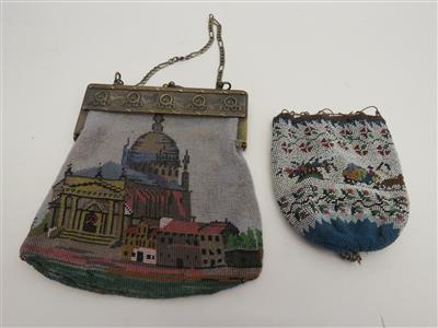 Glasperl-Tasche - Kunst, Antiquitäten und Schmuck