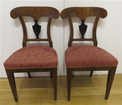Zwei Sessel im Biedermeierstil, 19./20. Jahrhundert - Kunst, Antiquitäten und Schmuck