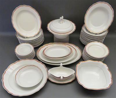 Speiseservice, Meissen 2. Hälfte 20. Jhdt. - Jewellery, antiques and art