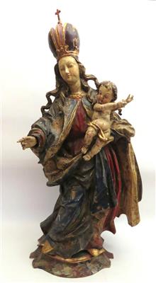 Madonna mit Kind, Barockstil,20. Jahrhundert - Schmuck, Kunst und Antiquitäten