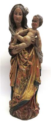 Mondsichelmadonna mit Jesuskind, 20. Jahrhundert - Gioielli, arte e antiquariato