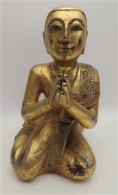 Buddhistischer Mönch - Klenoty, umění a starožitnosti
