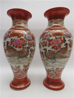 Paar Vasen, Japan, 20. Jahrhundert - Jewellery, antiques and art