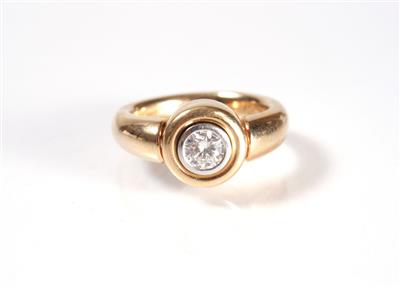 Solitärring ca. 0,55 ct - Schmuck, Kunst und Antiquitäten