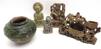 Konvolut Asiatika - Schmuck, Kunst und Antiquitäten