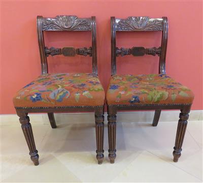 Paar englische Sessel, Mitte 19. Jahrhundert - Schmuck, Kunst und Antiquitäten