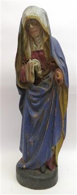 Trauernde Madonna in gotischer Stilform, 19. Jahrhundert - Schmuck, Kunst und Antiquitäten