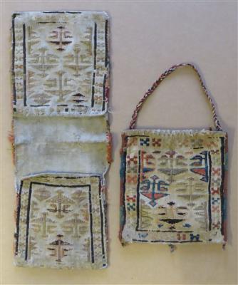 2 Schahsavan Taschen im Konvolut, Nordwestpersien (Iran), Anfang 20. Jhdt. - Jewellery, antiques and art