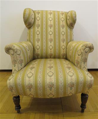 Ohrenfauteuil um 1860 - Schmuck, Kunst und Antiquitäten