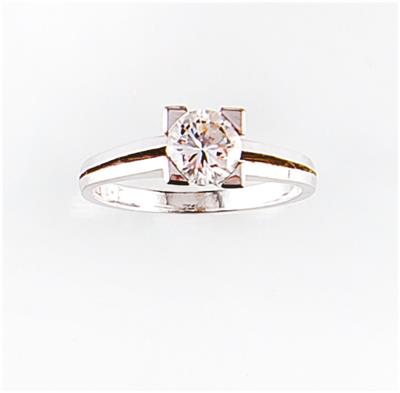 Solitärring 1,03 ct - Jewellery, antiques and art