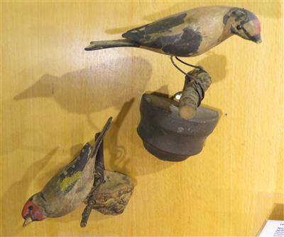 Vier Singvögel in der Art Viechtau - Schmuck, Kunst und Antiquitäten