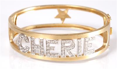 Diamantarmreif "Cherie" zus. ca. 0,60 ct - Letní aukce