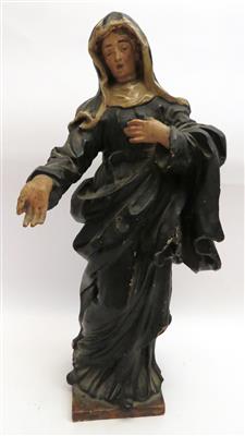 Hl. Maria?, Alpenländisch, 18. Jahrhundert - Summer auction
