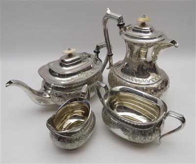 Englische Tee-Kaffeegarnitur,20. Jahrhundert - Klenoty, umění a starožitnosti