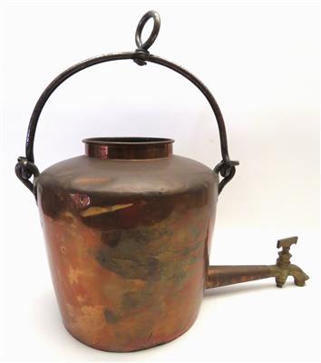 Heißwasser-Behälter, 19. Jahrhundert - Schmuck, Kunst und Antiquitäten