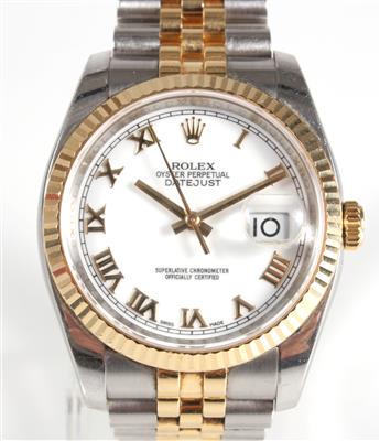 Rolex Oyster Perpetual Datejust - Jewellery, antiques and art