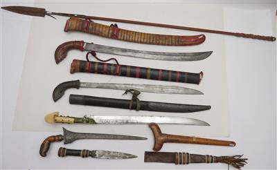 Konvolut orientalischer Waffen: - Jewellery, antiques and art