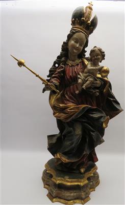 Madonna mit Kind, Barockstil 20. Jahrhundert - Schmuck, Kunst und Antiquitäten