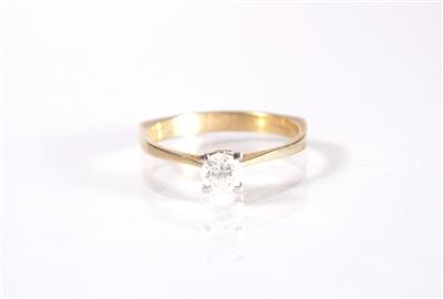 Soliärring 0,43 ct - Jewellery, antiques and art