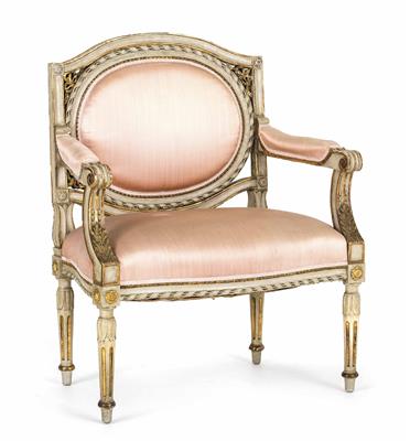 Louis-Seize-Fauteuil, 18./19. Jahrhundert - Gioielli, arte e antiquariato