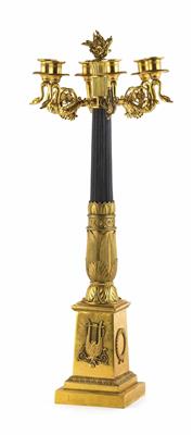 Neoklassizistischer Kandelaber im Empirestil, 19. Jahrhundert - Kunst und Antiquitäten