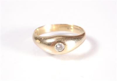 Solitärring 0,22 ct - Jewellery, antiques and art