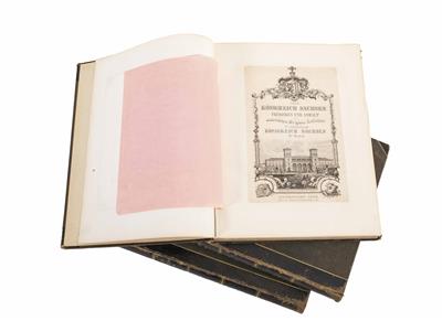 Das Königreich Sachsen Thüringen und Anhalt 3 Bände (1-3): - Jewellery, antiques and art
