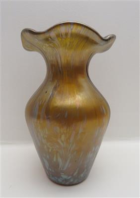 Neo-Jugendstil-Vase, Arte Nova Edition, Schott Glaswerke Zwiesel, um 1975 - Schmuck, Kunst und Antiquitäten