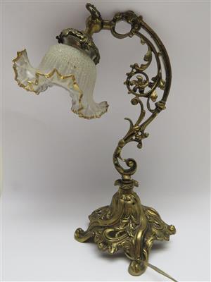 Tischlampe im Rokokostil, 20. Jahrhundert - Klenoty, umění a starožitnosti