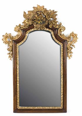 Prunk-Spiegelaufsatz im Barockstil - Arte, antiquariato e gioielli