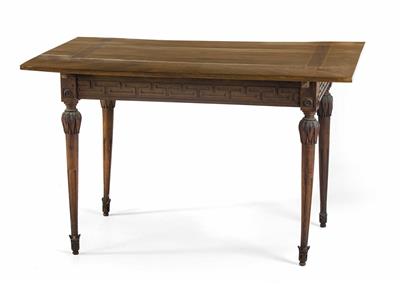 Josefinischer Tisch, aus zwei verschiedenen Teilen der Zeit um 1780 zusammengestellt - Kunst, Antiquitäten und Schmuck