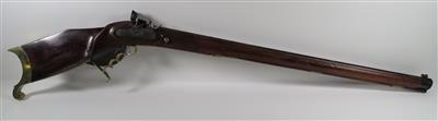 RückschlagscheibenPerkussionsgewehr, 19. Jahrhundert - Kunst, Antiquitäten und Schmuck