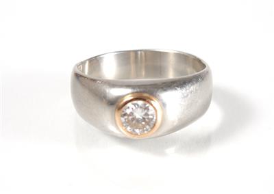 Solitärring ca. 0,65 ct - Art, antiques and jewellery