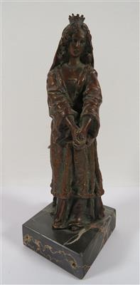 Bronze-Statuette, um 1900 - Umění, starožitnosti a šperky