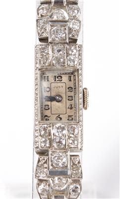Art Deco Armbanduhr - Kunst, Antiquitäten und Schmuck